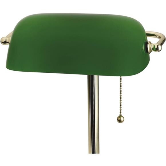 Lighting Traditional Desk Lamp, Green, Smart Home Capable for Home Capable - Picture 6 of 8